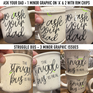 IMPERFECT Everyday mugs