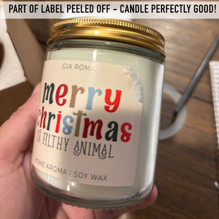 IMPERFECT Holiday Candle