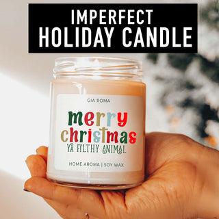 IMPERFECT Holiday Candle