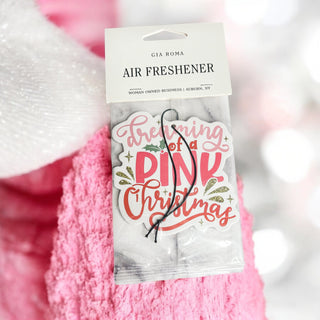 Pink Christmas Freshie