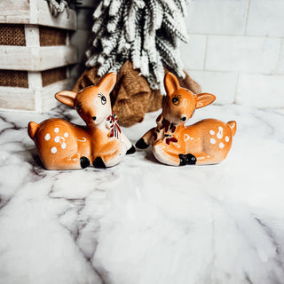 Deer Salt & Pepper
Salt Pepper Shaker
Salt Pepper Shakers Vintage
Salt Pepper shakers christmas
Salt & Pepper shakers for camping
salt and pepper shaker novelty
deer decor christmas