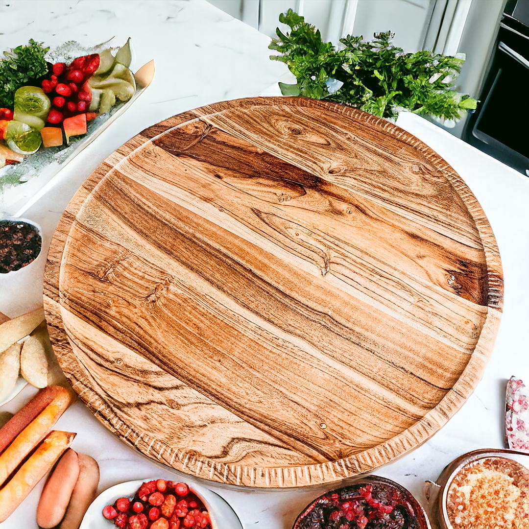 This Oversized Cutting Board Doubles as a Charcuterie Tray