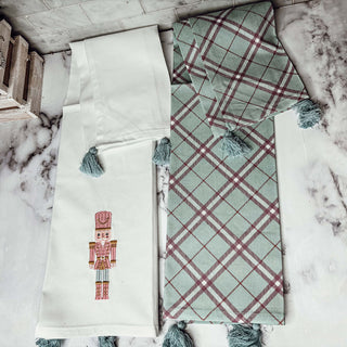 Nutcracker tea towel nutcracker hand towel nutcracker dish towel nutcracker kitchen towel Nutcracker embrodiery designs