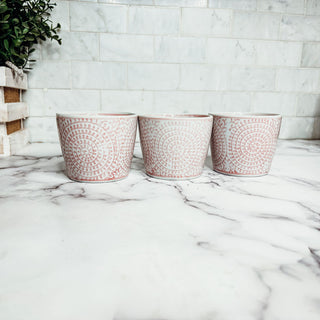 Mini Pink Cachepots