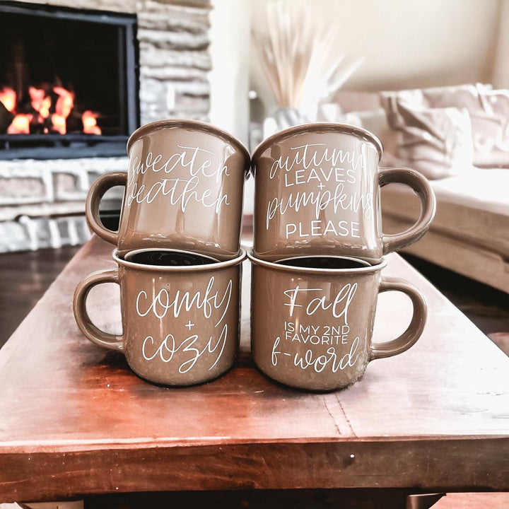 Fall Drinkware - Modern Coffee Mugs with Sayings - Bulk Available – Gia Roma