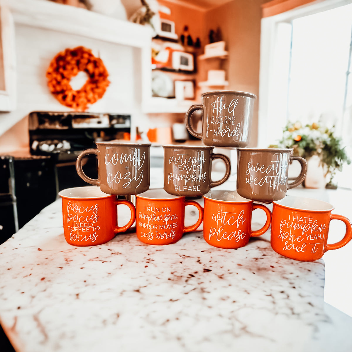 Fall Glass Coffee Mugs on Sale - Funny & Cute – Gia Roma