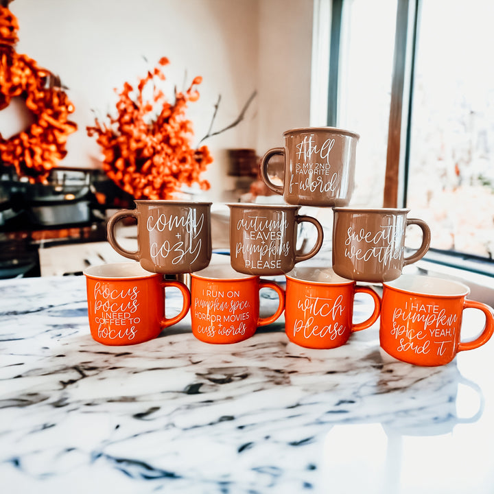 Fall Glass Coffee Mugs on Sale - Funny & Cute – Gia Roma