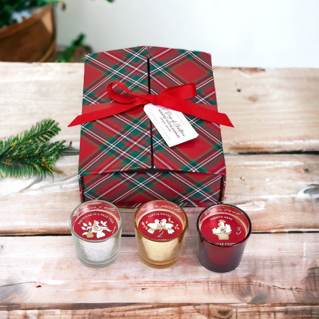 Candle Advent Calendar Gift Box 12 Days of Christmas Candle -   Advent  calendar gifts, Kitchen christmas gifts, Candle advent calendar