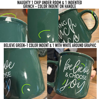 IMPERFECT Christmas Mugs