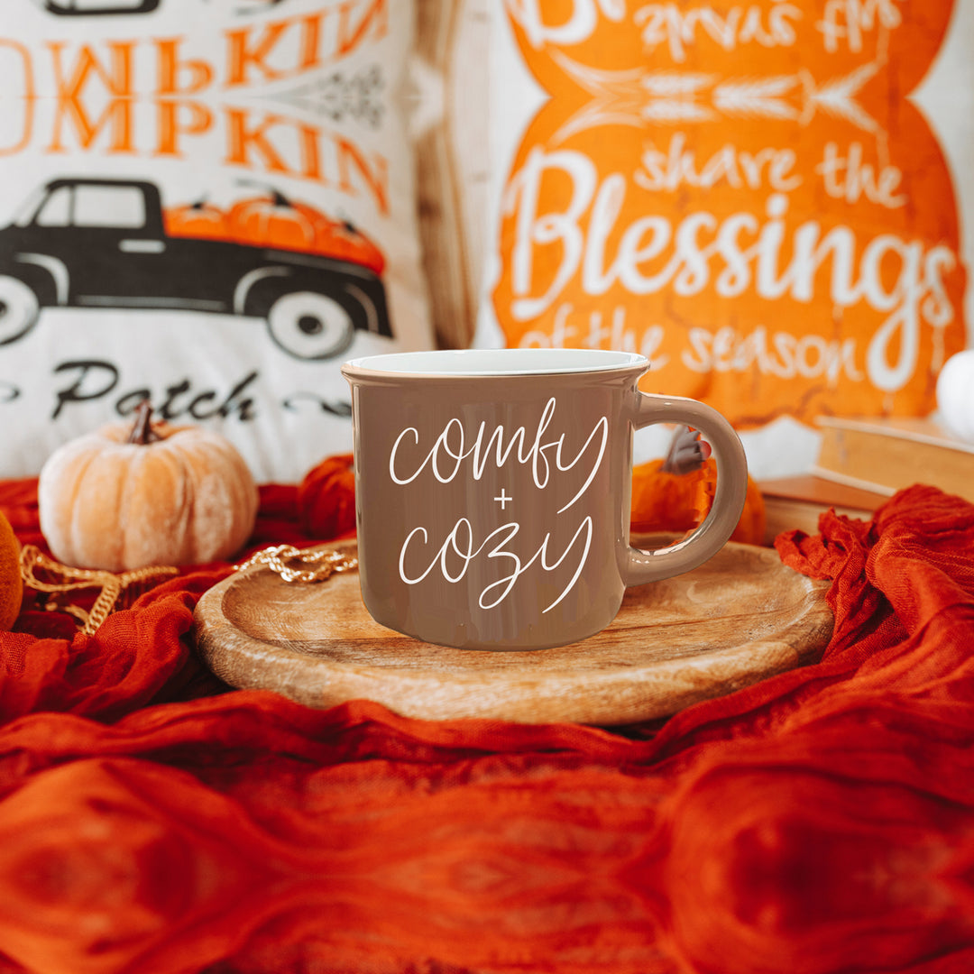 Cozy Vibes Coffee Mug, Cute Fall Mug, Autumn Mug, Fall Drinkware