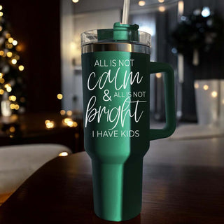 Funny Christmas gifts for mom 2024, Mom Tumblers Christmas green
