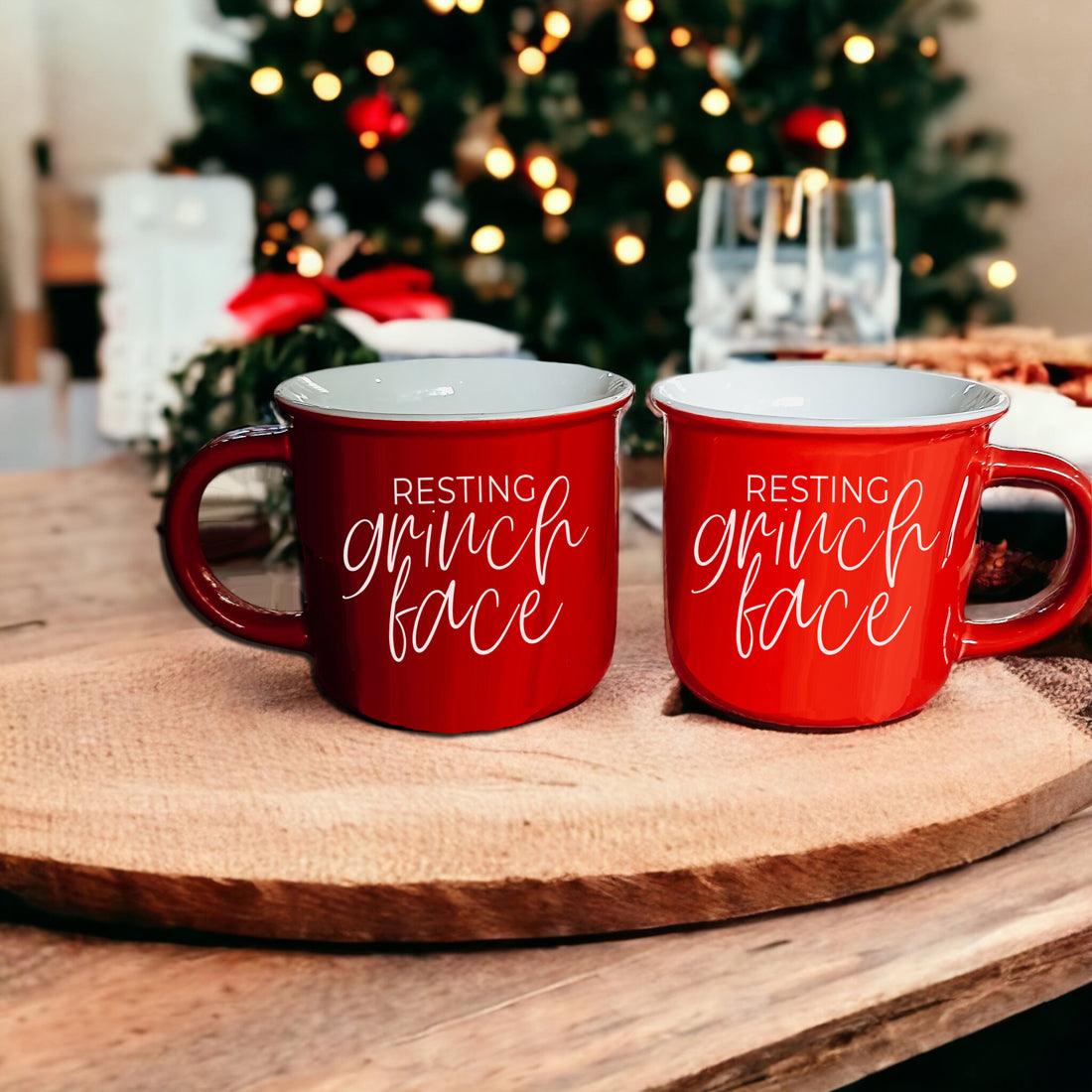 The Grinch Holiday/Christmas Coffee Mugs