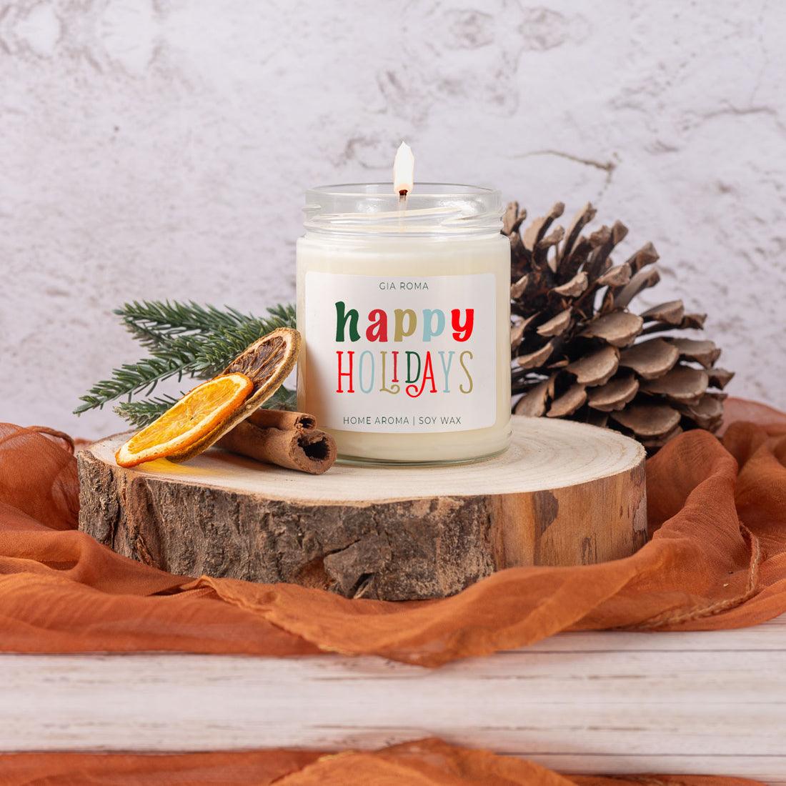 Merry Christmas Ya Filthy Animal Candle, Cozy Candle, Winter