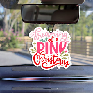 Pink Christmas Freshie