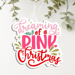 Pink Christmas Freshie