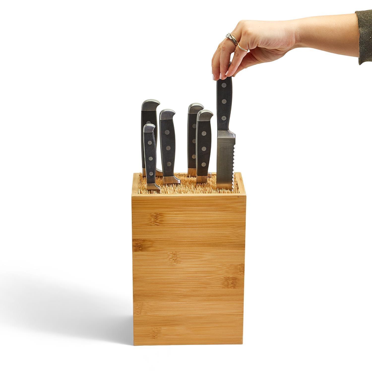 Small Bamboo Knife Block - Shop