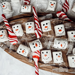 Snowman Marshmallow Mug Toppers