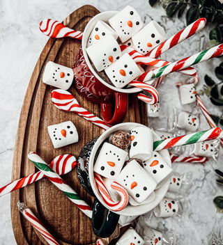 Snowman Marshmallows for Hot chocolate
Christmas treats list
hot chocolate gift ideas for Christmas
hot chocolate gift homemade